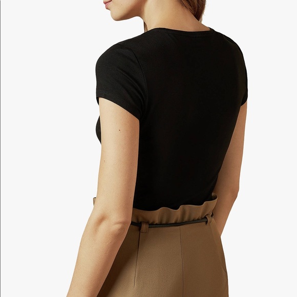 ❌SOLD❌ Ted Baker Torina Opal Print Fitted T-Shirt - Picture 3 of 4